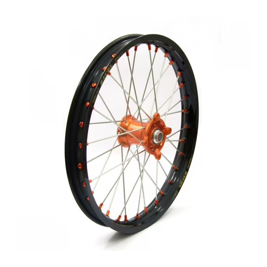 RODA DIANTEIRA KITE - MC 1.60''X19'' - ORANGE